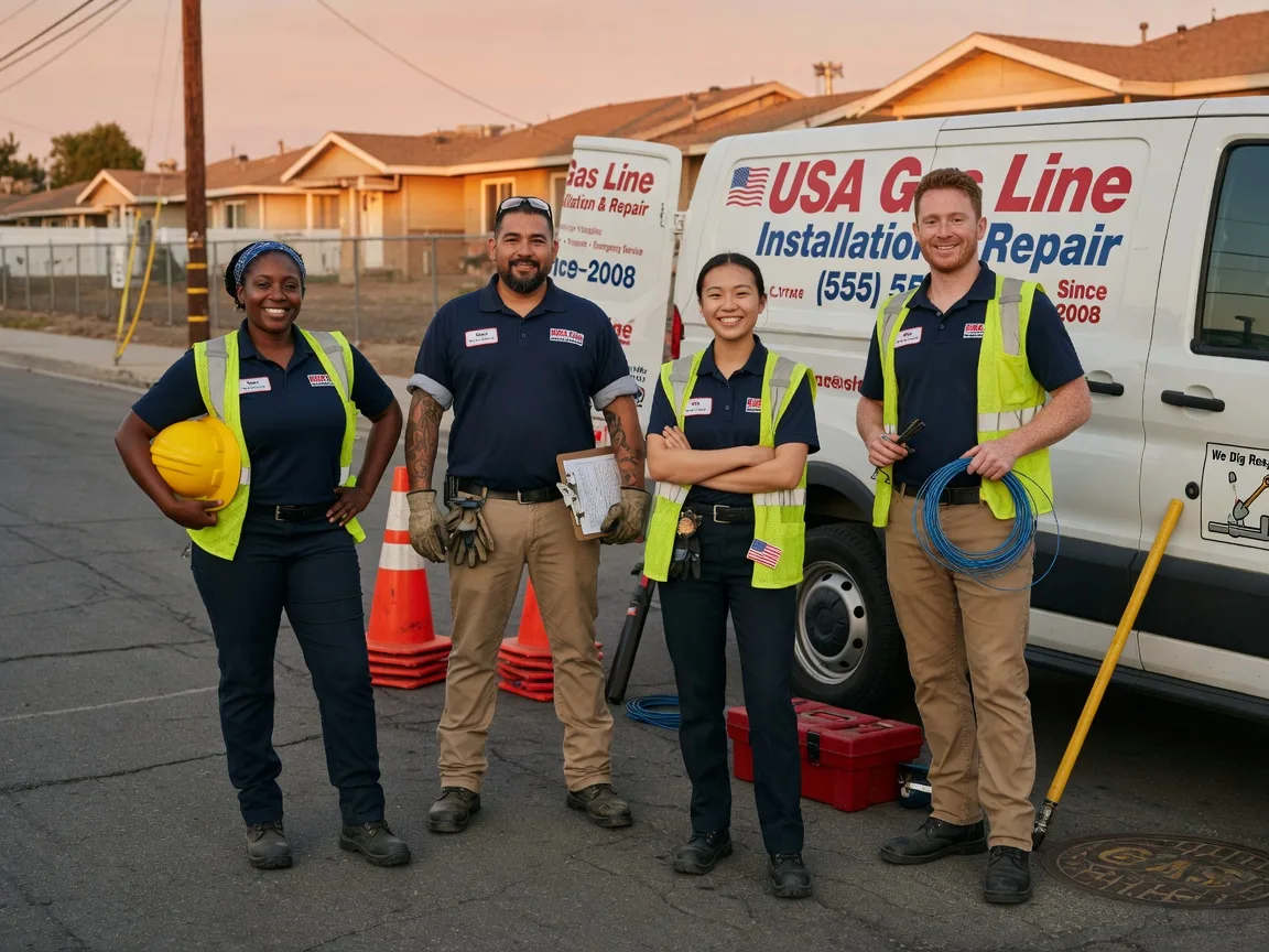 Gas Line Installation company in San Bruno, CA